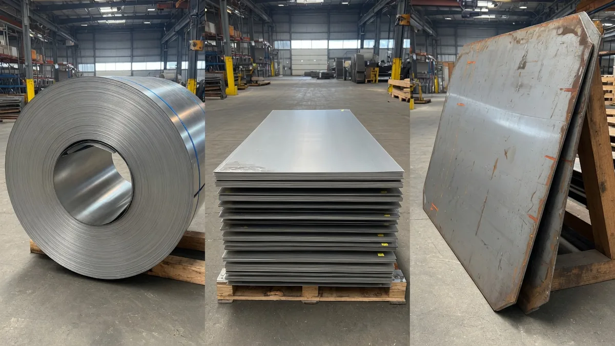 Stainless Steel Coil vs Sheet vs Plate: Export Buying Guide cover image